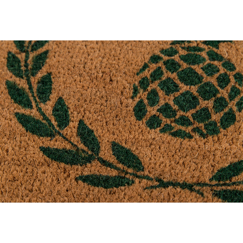 Park 30 in. x 18 in. Non-Slip Outdoor Door Mat, Green