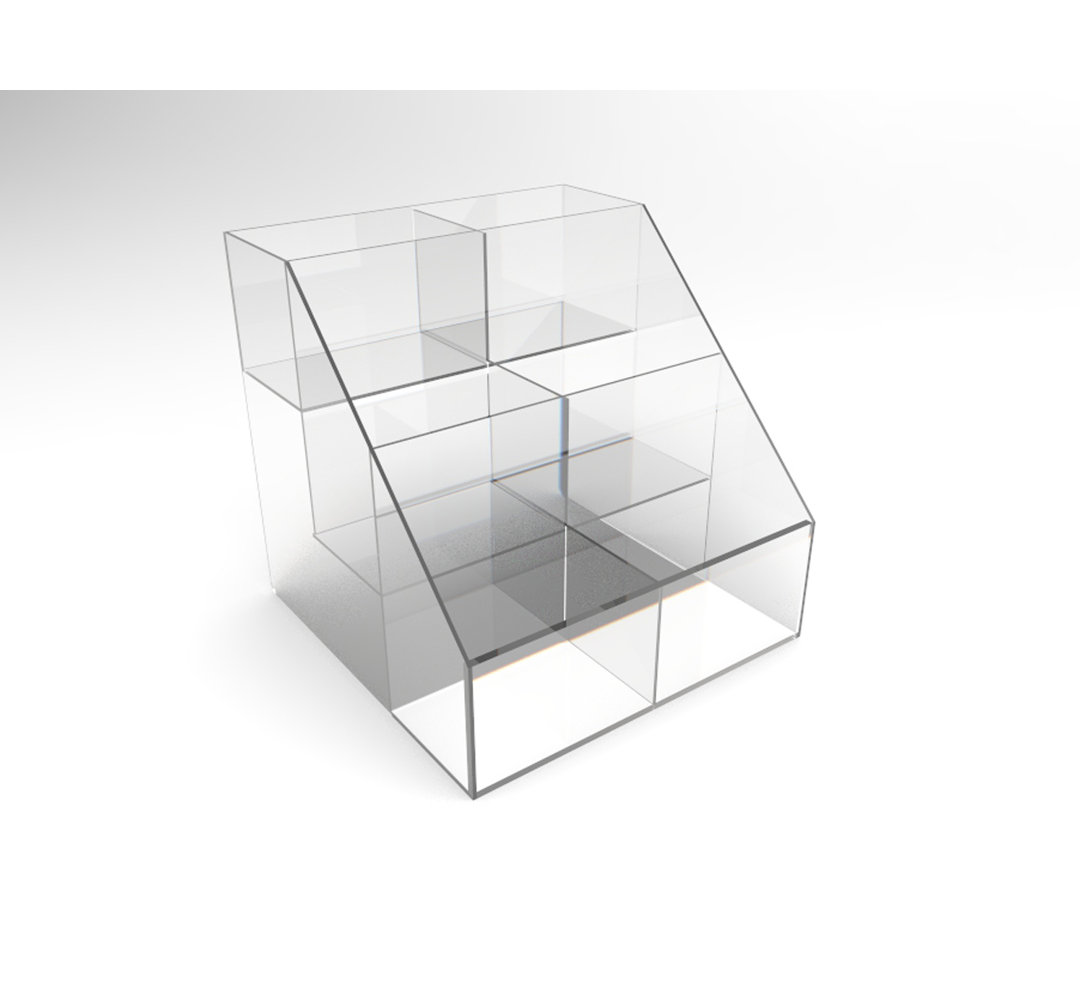 FixtureDisplays 3 Shelf Can Storage Rack FixtureDisplays