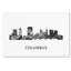 « columbusy horizon wb-bw », impression sur toile en noir et blanc-19530212