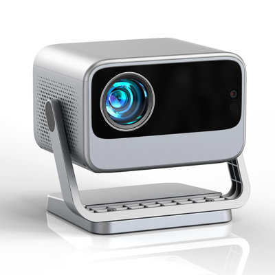 4K Projector With Wifi And Bluetooth, 3D Doiby Audio And Auto Keystone Video Projector, 600 ANSI Outdoor Movie Projector, 50% Zoom, MAX 300 Inch Displ -  NATIONAL WINDOW, B0CLG8L3GB