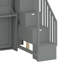 Lit escamotable peu encombrant avec modes lit mezzanine