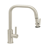 Fulton Modern Plp Pulldown Faucet - Angled Spout - Lever Sprayer