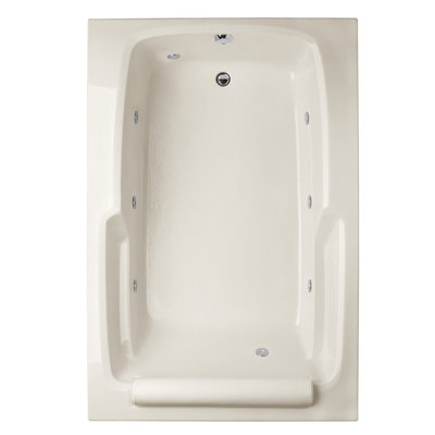 Duo 60'' x 48'' Drop-In Whirlpool Acrylic Bathtub