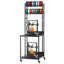 80cm W Steel Storage Rack with Wheels