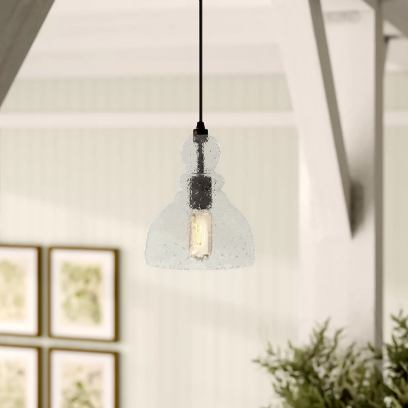 Luminaire suspendu 1 cloche pour une cloche Remus
