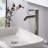 Euro Collection Single-Handle Deck-Mount Tall Vessel Lavatory Bathroom Sink Faucet - Brushed Nickel-52012508