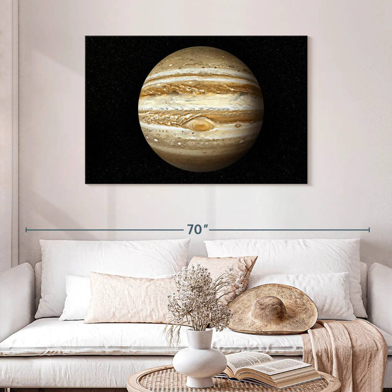 Oberle Jupiter Planet, 30" H x 45" W