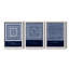 " Indigo Tile I " 2 - Pieces-1875451992-1875451975