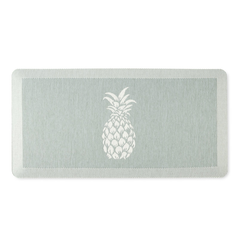Tapis de cuisine Martha Anoha, Vert menthe, Rectangle 19,6 po x 39 po