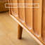 Armoire de rangement moderne et polyvalente en bois massif pour chaussures