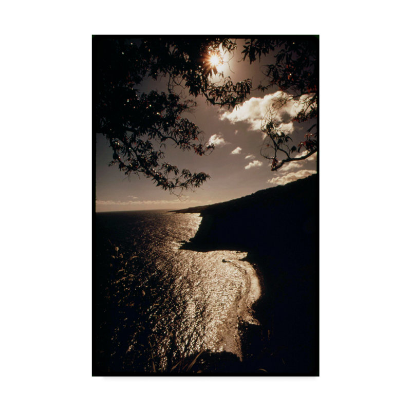 « maui », reproduction de photo sur toile tendue, H 19 po x l 12 po x P 2 po