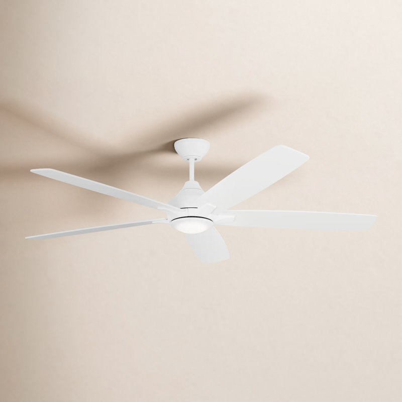 Lise 60'' Ceiling Fan, Matte White