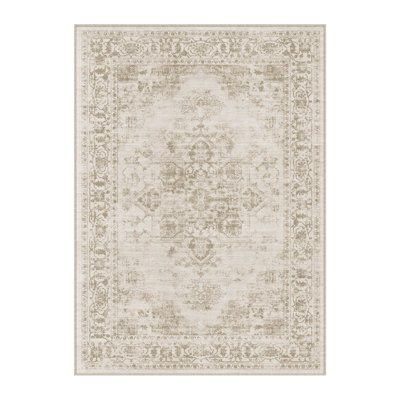 Tapis oriental brun Leon