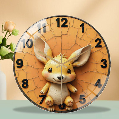 Horloge murale mignonne avec horloge murale 12 po