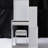 Compact Left Bedside Dresser Vanity, Includes Cushioned Stool & Extra Large Sliding Mirror, Multi-layer Storage, Elegant White For Areas Small Space- Cabinet Vanity Table, With Padded Big Fashionable-1807522