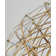 252-Light Gold Dimmable Globe LED Chandelier