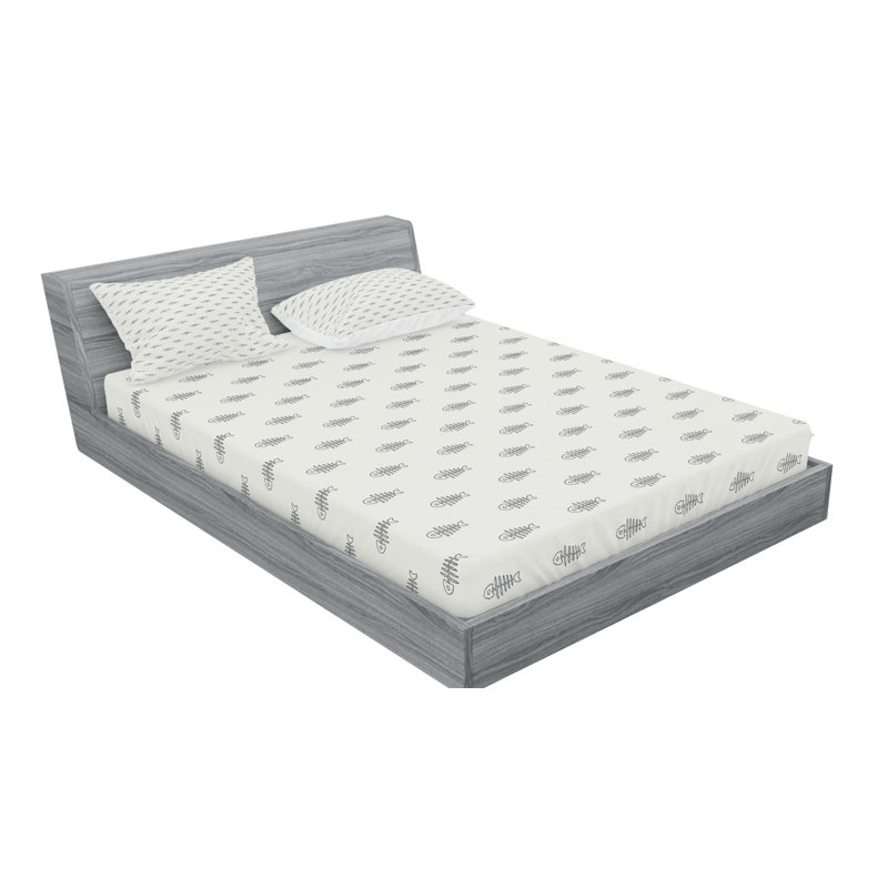 Microfiber Sheet Set, Queen Sheet Set with Fitted Sheet