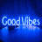 20" Good Vibes Neon Sign