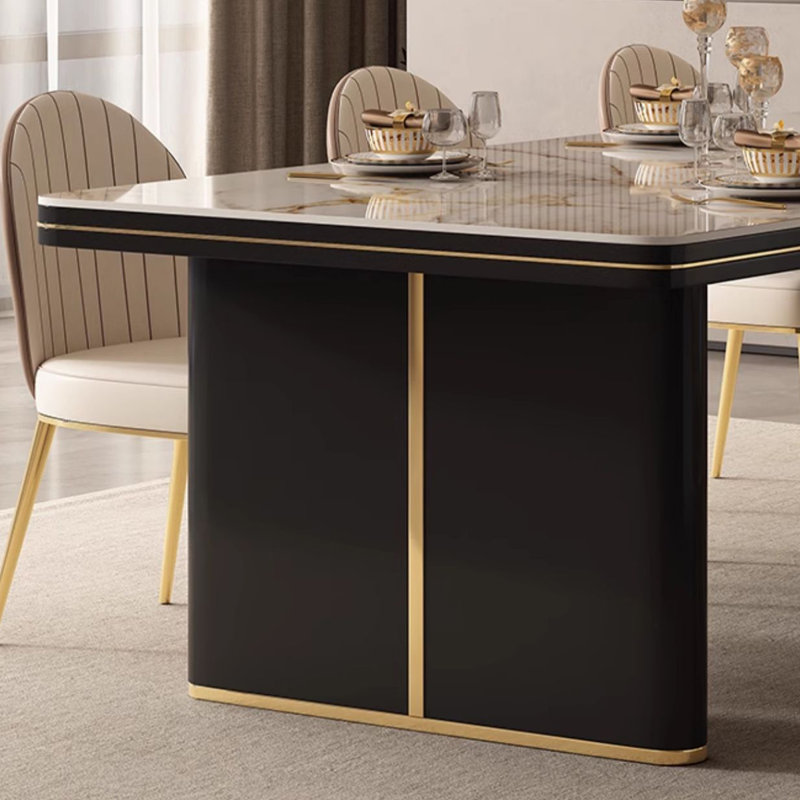 Desk rock slab office desk study home use, 29.53" H x 78.74" W x 31.5" D