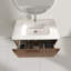 Meuble-lavabo mural simple 30 po avec lavabo en céramique-1013793047