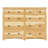 Asdsit 8-drawer Solid Wood Double Dresser