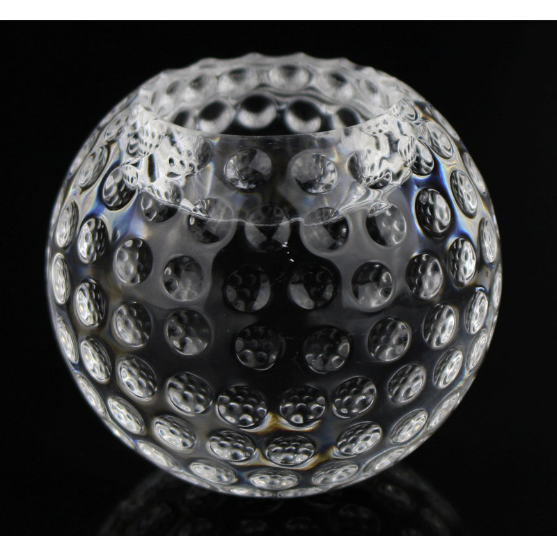 Photophore en verre cristallin 3 po