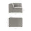 Fauteuil d'angle rembourré Restore Performance-124857269