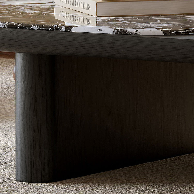 Table basse ovale de salon