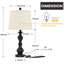 Lampe de table Norene en résine USB-1688386573-1688386579-1688386578