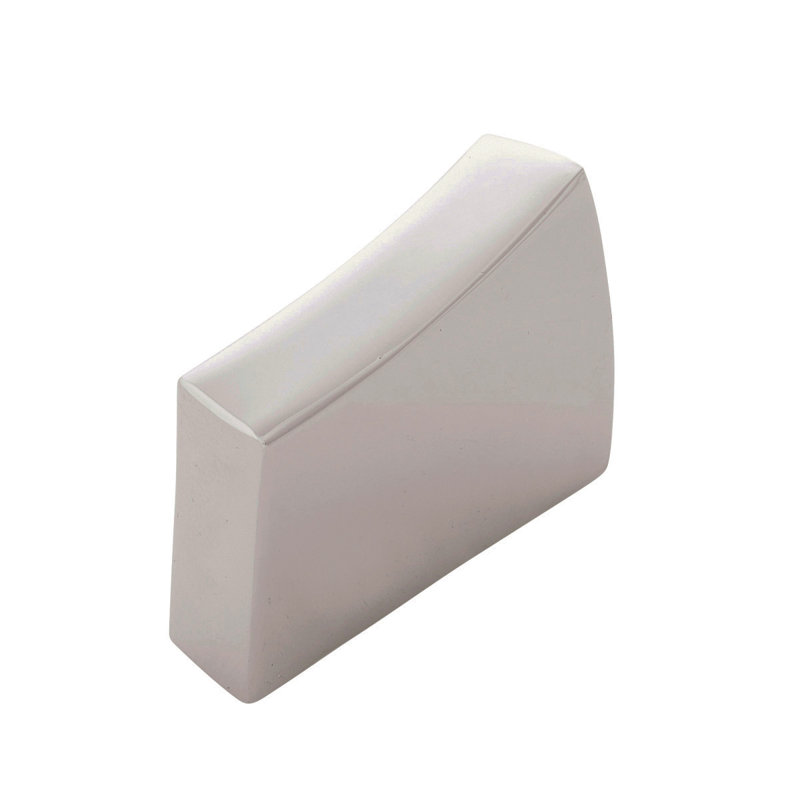 Oversized Flex Square Knob, Satin Nickel