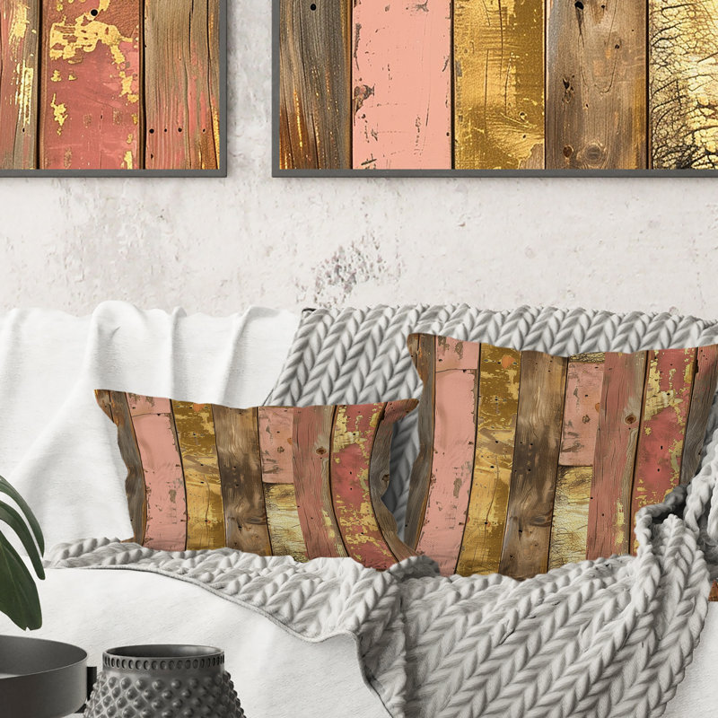 Aucun motif - Coussin lombaire Country, H 16 po x l 16 po, Carrée