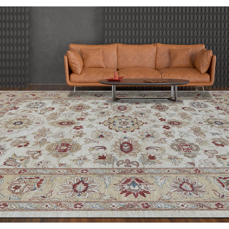 Sultanabad Wool Oriental Area Rug, Rectangle 8'2" x 9'9"