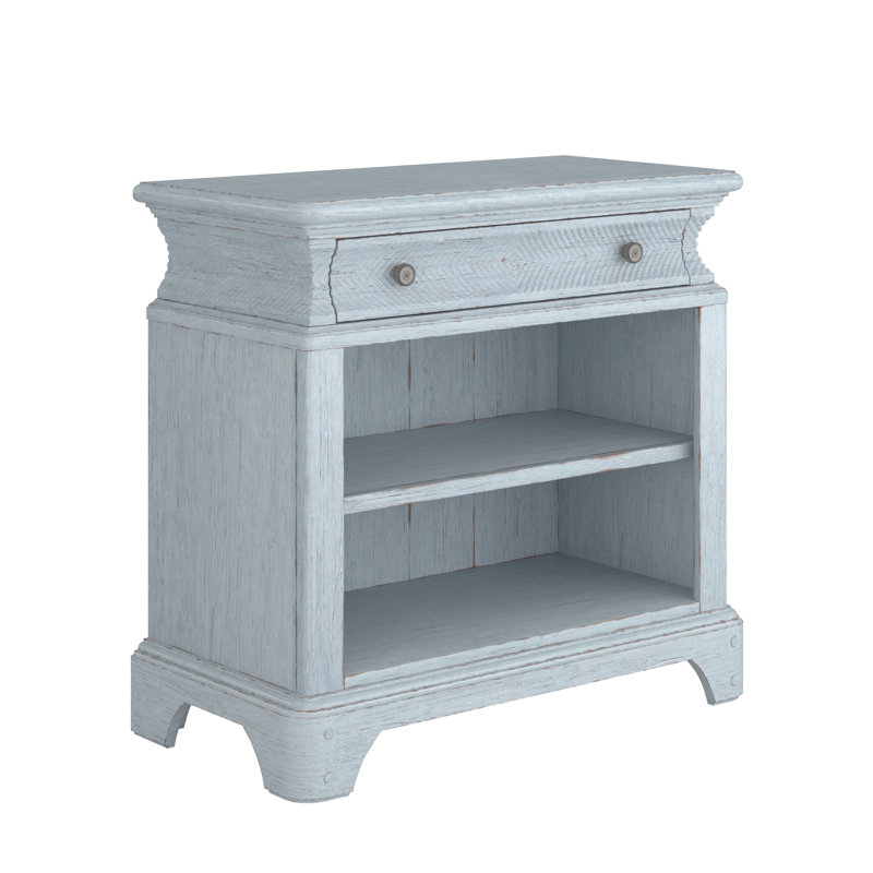 Summer Creek 1 - Drawer Nightstand, Blue