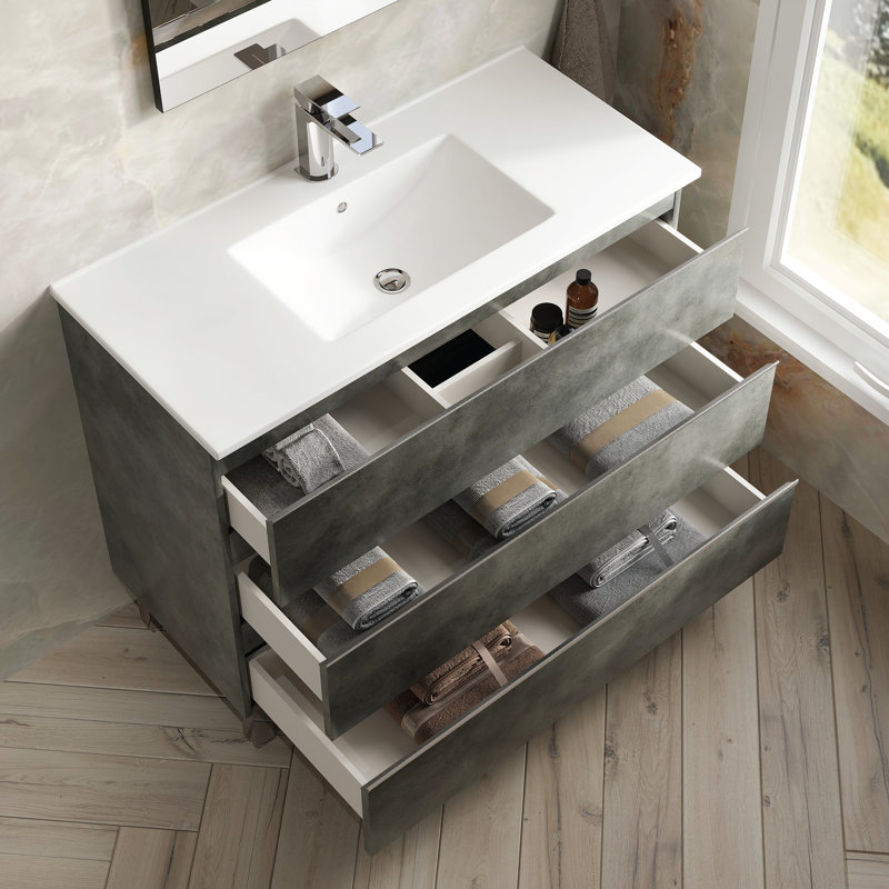 Aamin Bathroom Vanity with Basin