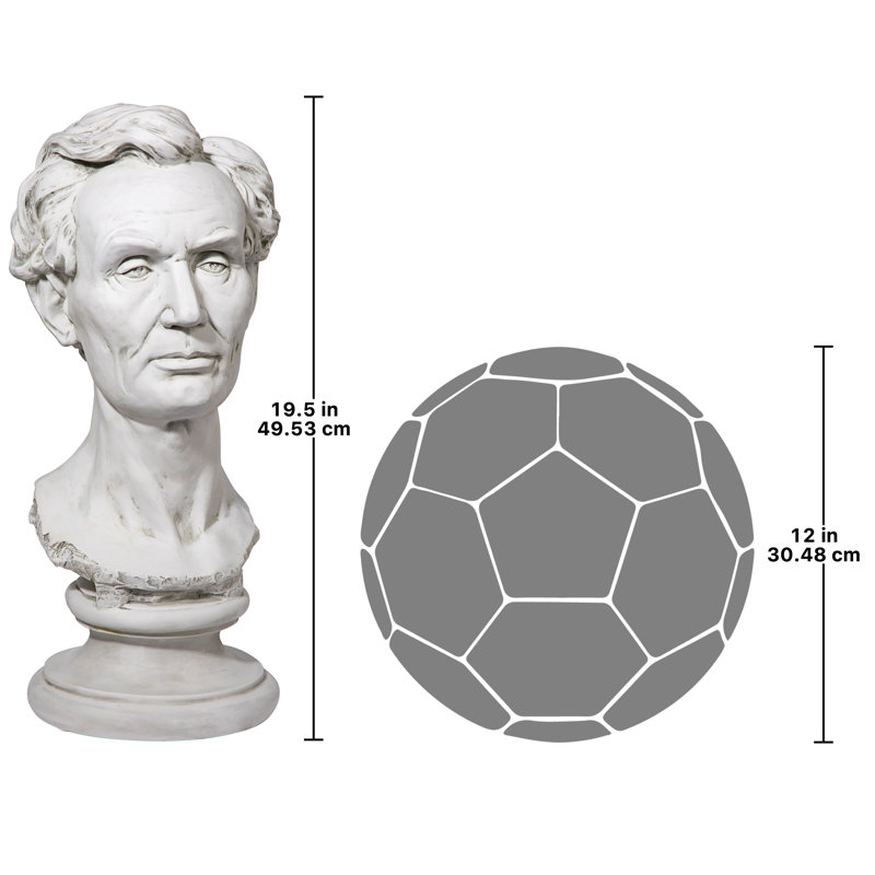 Handmade and Hand Finishing Resin Bust Decorative Object