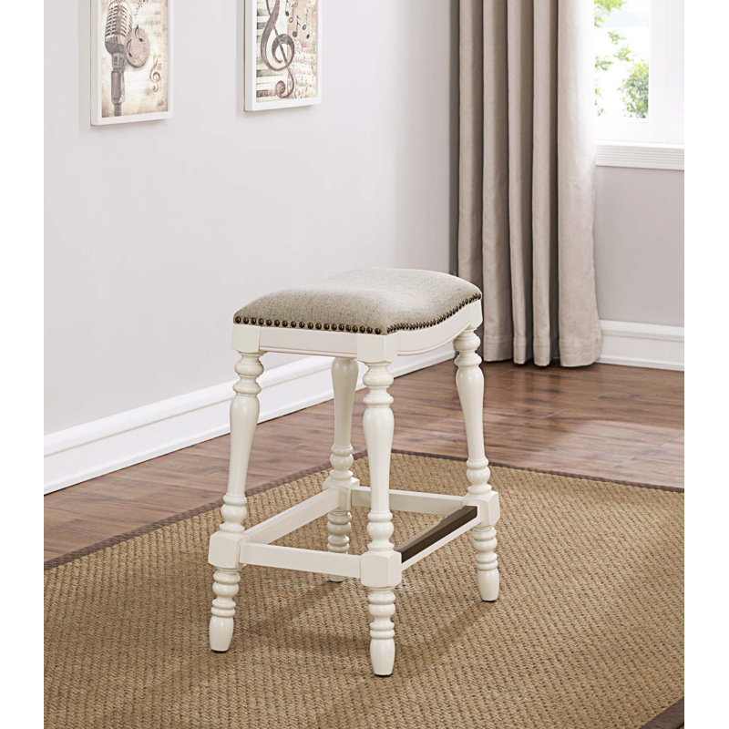 Tabouret de comptoir 25 po Celsi, Blanc