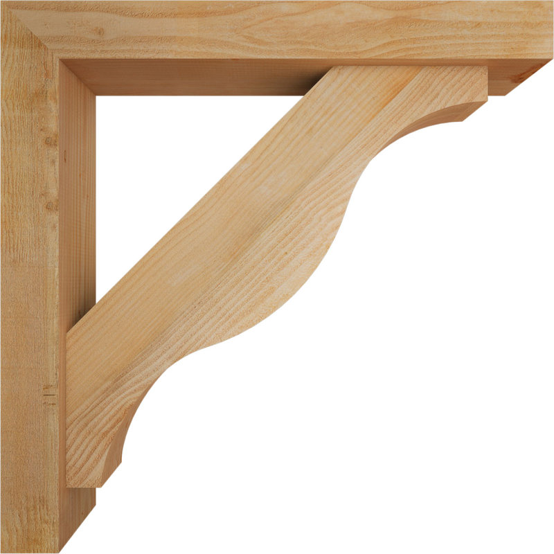 Support Funston Block avec support décalé, 38 x 38, Sapin Douglas de l 6 po (scié brut)