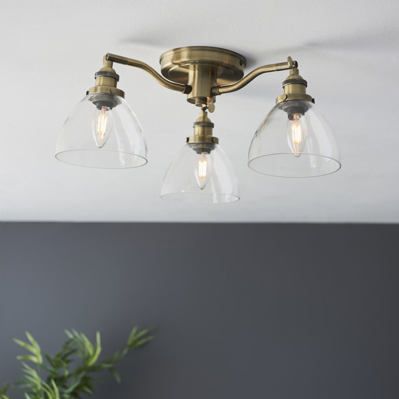 Anais Spiller 3 - Light 51cm Semi Flush Mount