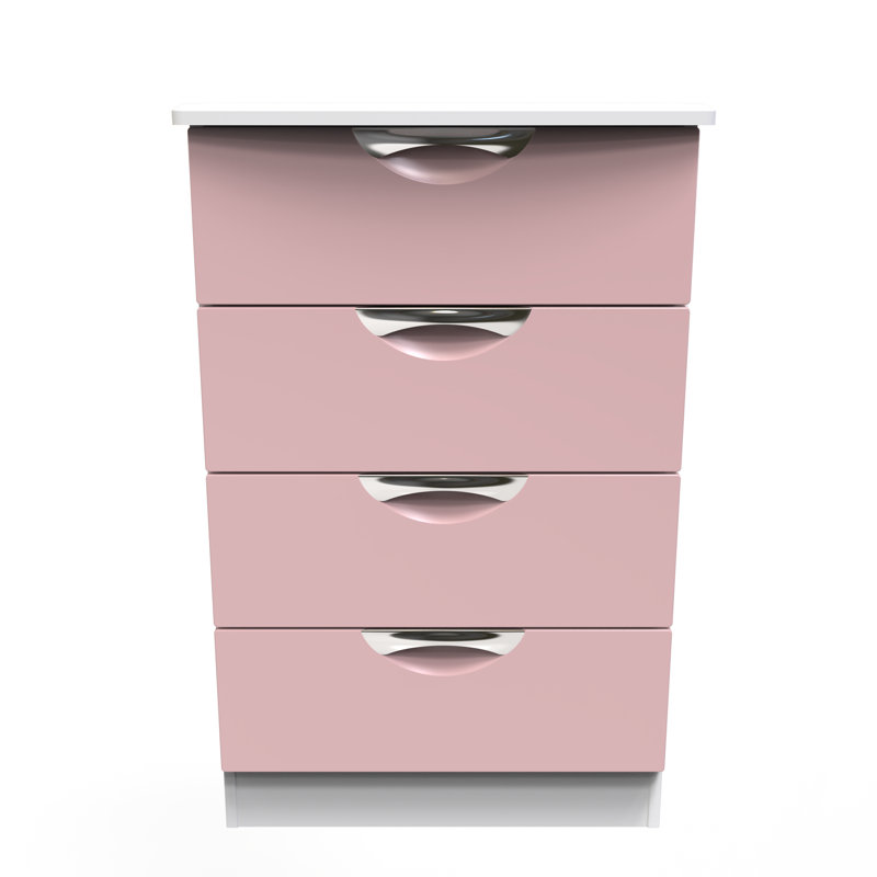 Fully Assembled Leodis 4 - Drawer Chest of Drawers