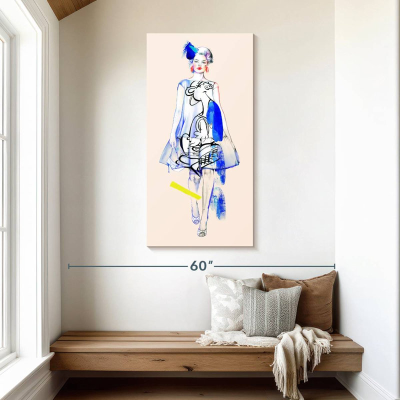 Runway II, 48" H x 24" W