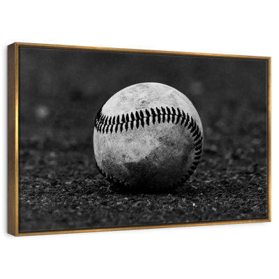 Baseball monochrome