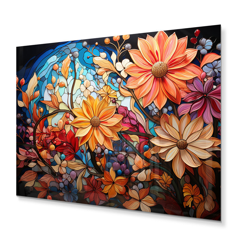 Christianisme vitrail - Art mural en métal spirituel, H 12 po x l 20 po x P 1 po