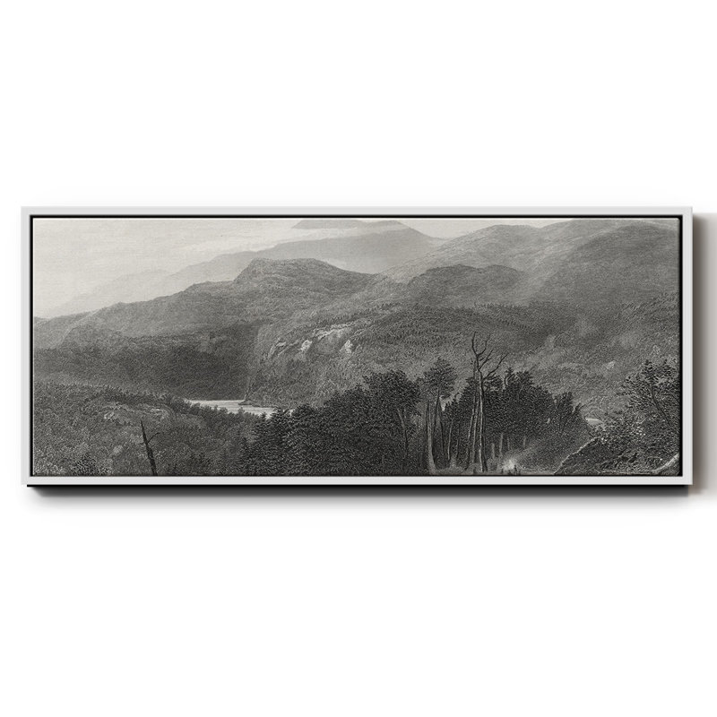 The Smoky Mountains - Toile encadrée, H 20 po x l 50 po