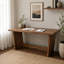 Bureau d'ordinateur en bois