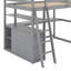 Lit mezzanine double avec bureau et tablettes-539819844-539819896