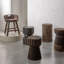 Rosalie Counter Extra Tall Stool with Solid Wood Frame
