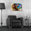 «Golden Lady 2» par Alonzo Saunders, art mural en verre acrylique, 24 po x 16 po-1211402415