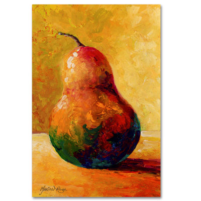 Kucera 'Pear VII' Print on Wrapped Canvas