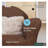 Keet Roundy Plush Chair Microsuede with Accent Pillow-70145911