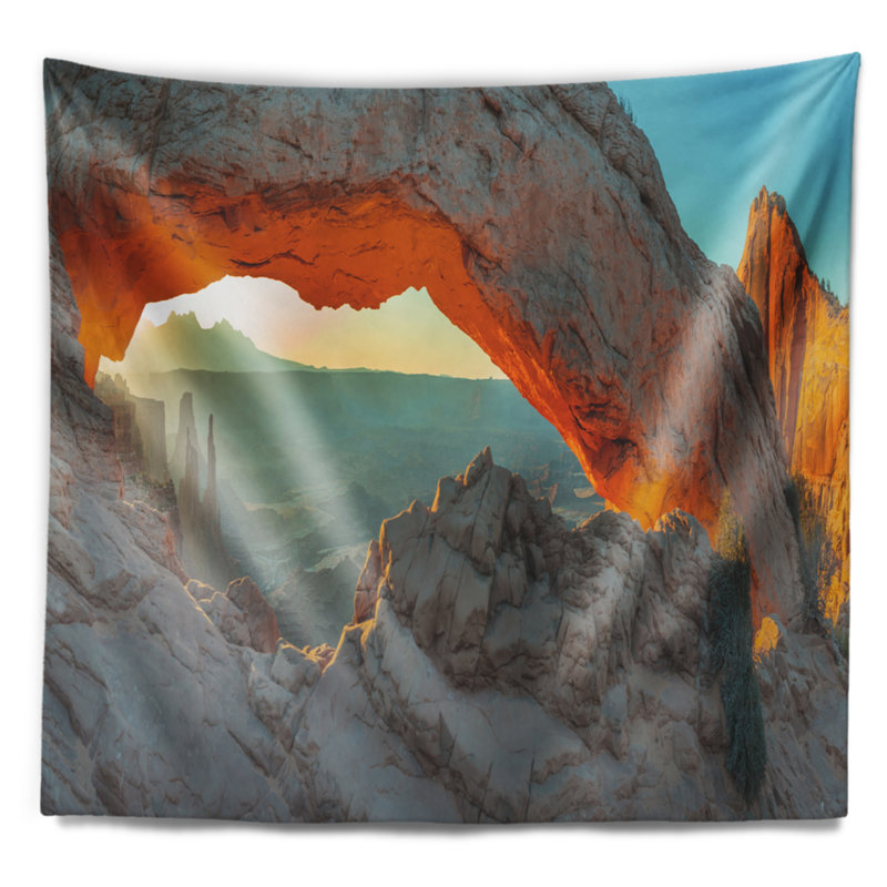 Polyester Tapestry, 78" H x 92" W